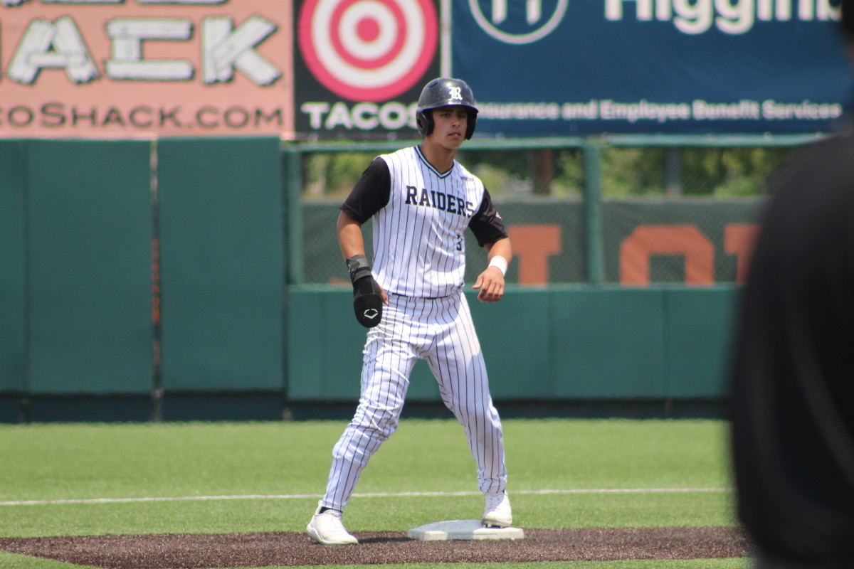 Texarkana Liberty-Eylau Canyon Randall 4A UIL state semifinals Texas baseball playoffs 060723 Andrew McCulloch 402